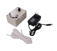 Peristaltic Dosing AC 100-240V to DC 12V, Adjustable Flow 5-120mL/min for Aquarium Lab Hydroponics, Compact Water Circulating for Viscous Liquids