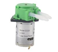 Peristaltic Dosing Pump DIY Tube Head Green 24V 3x5 for Aquarium Lab Analysis Self Priming Easy Maintenance Adjustable Flow Direction No Valves Seals