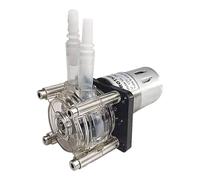 Peristaltic Pump Dosing Pump for Aquarium Lab Analytical Water 0 to 500ml/min(L Bracket,OneColor)