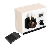 Peristaltic Pump, Electric Liquid Sampler with Led Display & Foot Switch, Adjustable Flow 0-40ml/min, Automatic Timing/quantitative & Manual Modes, for Laboratory & Aquarium Tube 3 * 5
