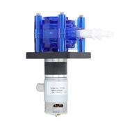 Peristaltic Pump High Flow 1200ml min Self Priming Liquid Circulating DC Pump for Syrup Beverage Filling Machine with Stainless Steel Roller and Cooling Fan (DC24V)