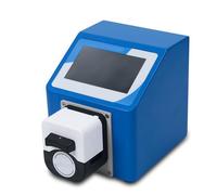 Peristaltic Pump High Flow Liquid Dosing 0.006-138ml/min with 24V Stepper Motor, Adjustable Speed 10-300 RPM, LED Screen for Laboratory and Aquarium Applications