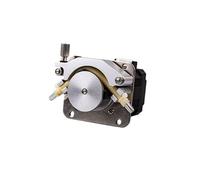 Peristaltic Pump High Precision Stepper electronic starter 0.05-200ml/min Pump Self-Priming Viscous Pump Stainless Steel Liquid Pump ICXLPMC(Gold)