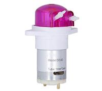 Peristaltic Pump High Speed 5000RPM 12ML Per Minute Micro Liquid Dosing Pump with Excellent Sealing for Liquid Transfer Bonsai Irrigation ABS Material 1x3mm Tube Size (DC12V)