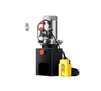 Peristaltic Pump, Hydraulic Pump 4/10/20 Quart Hydraulic Power Unit Single Acting Dump Trailer Pump DC 12V Hydraulic Pump for Car Lifting(Double Dump 10 Quart)