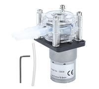 Peristaltic Pump Large Flow Silicone Tube Dosing Pump 500ml/min G928 Panel Motor for Various Fluid Transportation (24V)