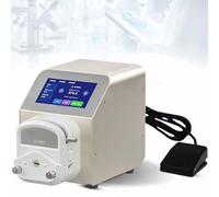 Peristaltic Pump Liquid Filling Machine, High Flow 1500ml/Min, 350rpm, 75W, Closed Loop Stepper Motor, LCD Touch Screen Control