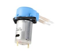 Peristaltic Pump, Peristaltic Liquid Dosing Metering Pump, Mini Self Priming Water Pump for Aquarium Lab Analysis, DC12V Power Supply with Aluminum Alloy Body, Flow Range 0-200ml