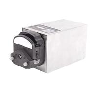 Peristaltic Pump Single Channel Dosing Pump 24V Stepper Motor LCD Speed Display Maximum Flow Rate 600ml/min 3 Rotors for Liquid Filling