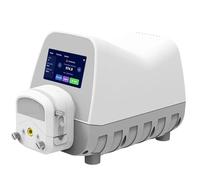 Peristaltic Pump with Stepper Motor, Adjustable High Flow Dosing Range 0.5-1500ml/Min, Ideal for Experiments and Chemical Processing