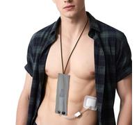 Peritoneal Dialysis Catheter Holder for Baxter 5C4482 5C4483, PD Catheter Lanyard PD Secure Shower Support PD Transfer Set for Men & Women (Gray, 1 Pc)