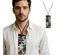 Peritoneal Dialysis Catheter Holder for Baxter 5C4482 5C4483, PD Catheter Lanyard PD Secure Shower Support PD Transfer Set Catheter Holder Accessories for Men & Women (Camouflage)