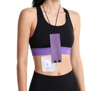 Peritoneal Dialysis Catheter Holder for Baxter 5C4482 5C4483, PD Catheter Lanyard PD Secure Shower Support PD Transfer Set Catheter Holder Accessories for Men and Women (1, Purple, 0)