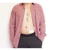 Peritoneal Dialysis Transfer Set Holder Customized for Smaller PD Transfer Set | Adjustable Lanyard. PD Holder (Gray)