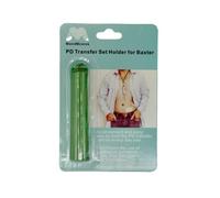 Peritoneal Dialysis Transfer Set Holder for Baxter - Protective PD Accessories, Adjustable Neck Cord - Wearable Storage for Safety, Support -Stabilization - Secure, Comfortable Fit Patented (Green)