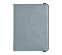 Periwinkle Leather Passport and Vaccine Card Wallet Combo Travel Documents Organizer Protector Passport Cover Holder Wallet Case for Men and Women Waterproof, Muted Sage, One Size, Modern