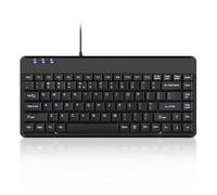 Perixx PERIBOARD-409 U Mini Keyboard - USB - 315x147x21mm - US English Layout