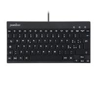 Perixx PERIBOARD-426 Mini Wired USB Keyboard - Italian Layout QWERTY - Black