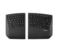 Perixx PERIBOARD-624B UKQWERTY Wireless Ergonomic Keyboard - Adjustable Tilt, Split Design, Low Profile Keys - Black
