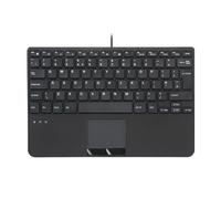 perixx PERIBOARD525 UK Wired Mini USB Keyboard with Touchpad, X Type Scissor ...