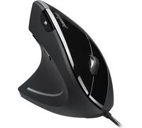 Perixx PERIMICE-513L Left-Handed Wired Vertical Mouse with 6 Buttons and 2 Adju