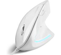 perixx PERIMICE-513W Wired Ergonomic USB Mouse - 6 Buttons with 1000/1600 DPI -
