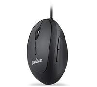 Perixx PERIMICE-519L Wired Portable Vertical USB Mouse, Mini Size for Laptops Computer, Left Handed Design