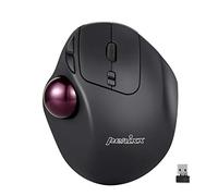 perixx PERIMICE-717 Wireless Trackball Mouse, Build-in 1.34 Inch Trackball with Pointing Feature, 5 Programmable Buttons, 2 DPI Level, 11568