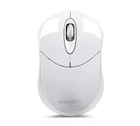 Perixx Perimice-802 Mini Wireless Bluetooth Mouse, Portable Small 3 Buttons Optical Mouse for Laptop Android Tablet PC, Works without USB Receiver, White, PERIMICE-802W
