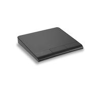 Perixx PERIPAD-706 Wireless Slim Touchpad, Multi-Device Bluetooth and 2.4G RF, USB-C Rechargeable, Large Size 13.5 x 11.6 x 1.4 cm, Black