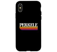 Perkele Finland Retro Graphic - Perkele Suomi Case for iPhone X/XS