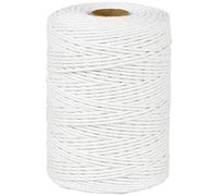 PerkHomy 213 M / 700 Feet Cotton Butchers Twine String 2mm for Cooking, Food Safe Crafts, Bakers Kitchen, Butcher Meat, Turkey, Sausage, Roasting, Gift Wrapping, Gardening, Crocheting & Knitting