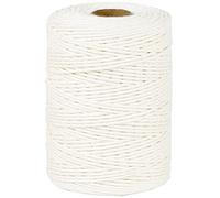 PerkHomy 213 M / 700 Feet Cotton Butchers Twine String 2mm for Cooking, Food Safe Crafts, Bakers Kitchen, Butcher Meat, Turkey, Sausage, Roasting, Gift Wrapping, Gardening, Crocheting & Knitting