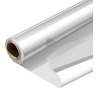 PerkHomy Folio Clear Cellophane Wrap Roll 32" x 50' Folded 3 Mil Thick Cellophane For Gift Basket Treats Goodie Wrapping Craft Flower Bouquet Plastic (32" fold into 16")