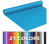 PerkHomy Lake Blue Kraft Paper Roll 17.5" x 960" (80') for Gift Wrapping Bouquet Flower Art Painting Craft Writing Packaging Shipping 80GSM 55LB (Lake Blue, 17.5" x 80')
