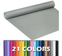 PerkHomy Light Grey Kraft Paper Roll 17.5" x 960" (80') for Gift Wrapping Bouquet Flower Art Painting Craft Writing Packaging Shipping 80GSM 55LB (Light Grey, 17.5" x 80')