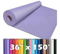 PerkHomy Light Purple Kraft Paper Roll 36" x 1,800" (150') for Gift Wrapping Bouquet Flower Art Painting Craft Writing Packaging Shipping 80GSM 55LB (Light Purple, 36" x 150')