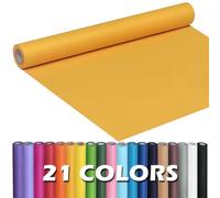PerkHomy Orange Kraft Paper Roll 17.5" x 960" (80') for Gift Wrapping Bouquet Flower Art Painting Craft Writing Packaging Shipping 80GSM 55LB (Orange, 17.5" x 80')