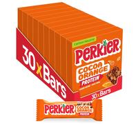 Perkier Cocoa Orange Bars 30 Bars Vegan Gluten Free Protein High Fibre Lowe