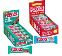 Perkier Variety & Salted Caramel Dark Chocolate Bundle, 33 Bars, 6 Flavours