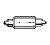 Perko 0072DP1CLR 24V 10 Watt Double Ended Festoon Bulb - 3/8"