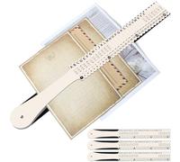 PerKoop Plastic All-Purpose Document Sorter Alphabetical File Organizer Compact Upright Space Saving Paper Organizer for File Office,Beige,2.52 x 23.5 Inches (2 Sets)