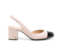 Perla Leather Slingback Pump - female - Michael Kors - Pumps - Pink - 5 1/2 UK - Shoes 5 1/2 UK