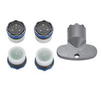 Perlator® Water-Saving Screw-In Jet Regulator with Key M16.5 x 1 ~ 5.7 l/min Set of 4