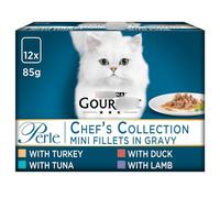 Perle Chef's Collection Cat Food 12 X 85g - Feeding Your Cat Delicious Recipes Made From Simple Ingredients