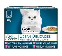 Perle Ocean Delicacies 12 x 85g - You Enjoy Feeding Your Cat Delicious Recipes Made From Simple Ingredients