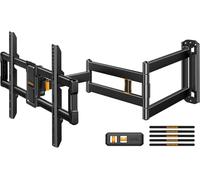 Perlegear TV Wall Bracket with 943mm Long Arm for 42-84 Inch TVs, Extra Long Reach Wall Mount, Articulating Arm Full Motion TV Bracket with Swivel & Tilt, Holds up to 68 kg, Max VESA 600 x 400mm