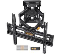 Perlegear TV Wall Bracket for 26-65" TV 50kg, Swivel TV Mount VESA 400x400