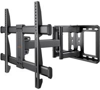 Perlegear TV Wall Bracket for 37-84 Inch Flat/Curved TVs up to 60kg, Swivel Tilt