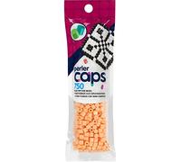 Perler 80-16108 Solid-Top Cap Fuse Beads, 750pcs, Sand Brown